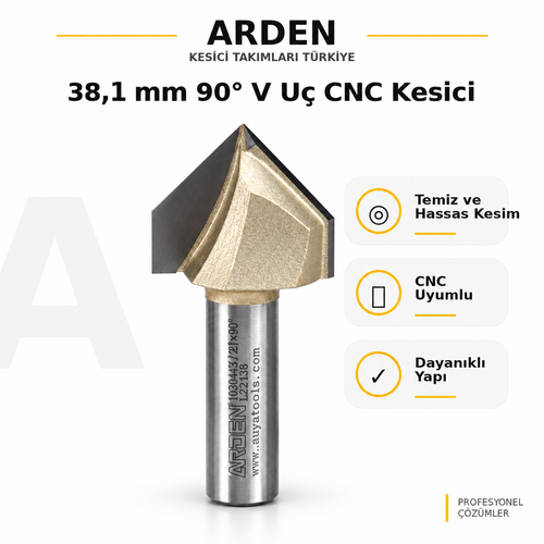 ARDEN 90 derece V uç ürün bilgileri